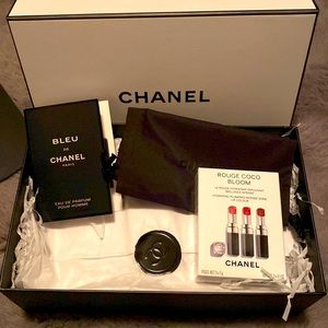 CHANEL 3 piece lipstick set - NWT